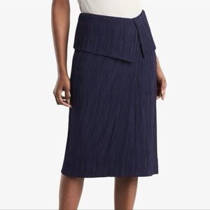 NWOT MM LaFleur New York Montgomery Pleated Jersey Skirt Women’s Size 0